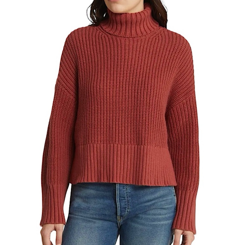 Madewell Wide Rib Turtleneck Sweater